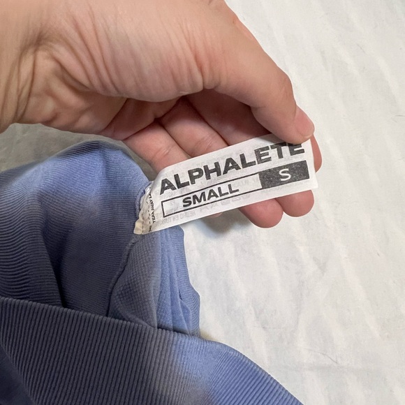 Violet Alphalete Amplify Shorts 4.5” - Picture 3 of 4